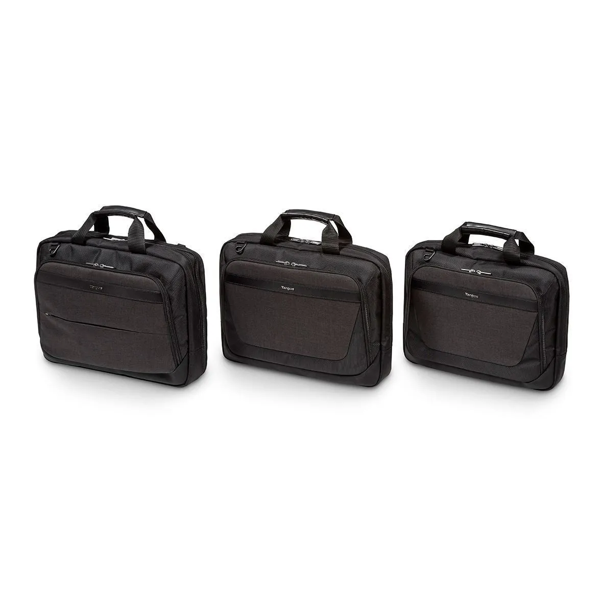 14-15.6" CitySmart Slimline Topload Laptop Case - Black/Grey