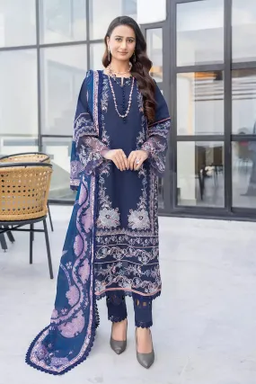 3PC Embroidered Unstitched Lawn Suit KSE-2627
