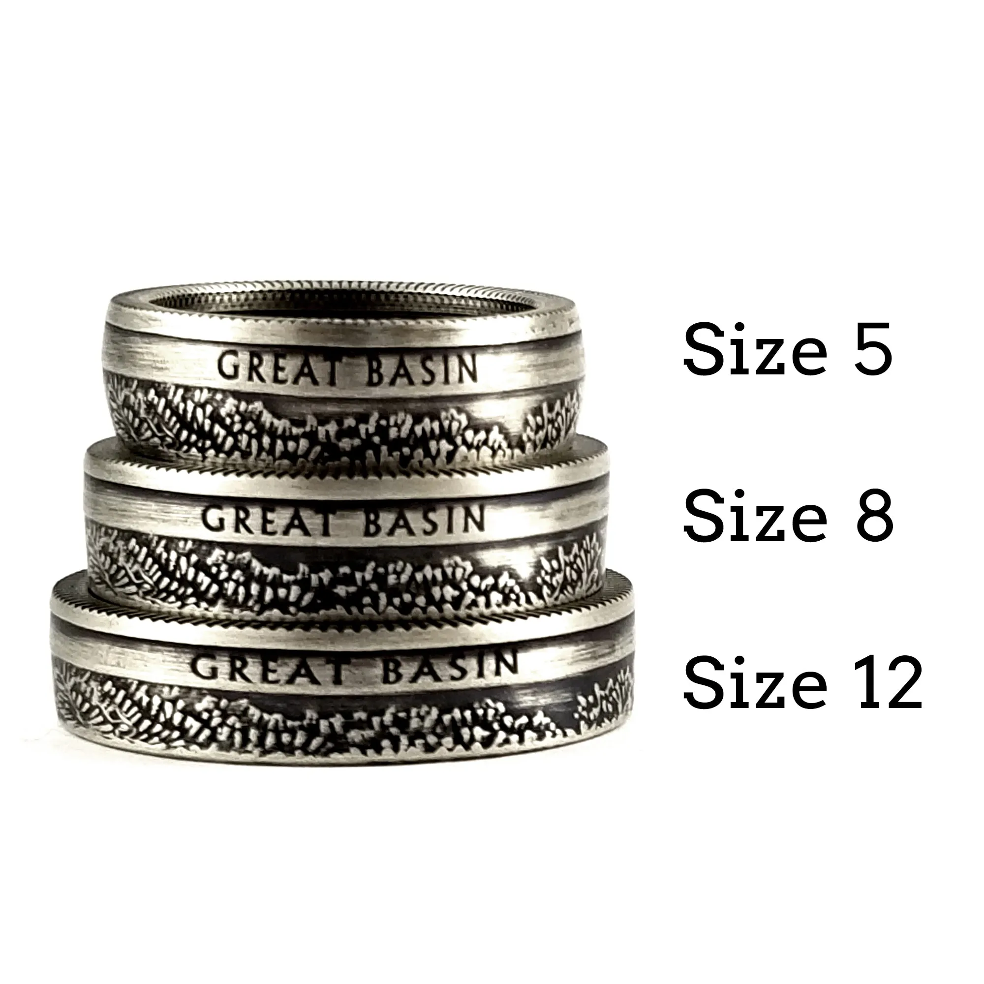 90% Silver Chickasaw National Park Quarter Ring