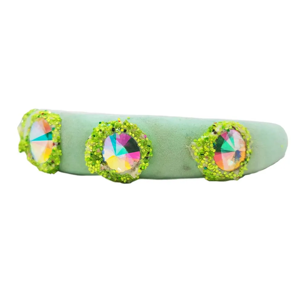 ALICE BAND - GREEN and LIME