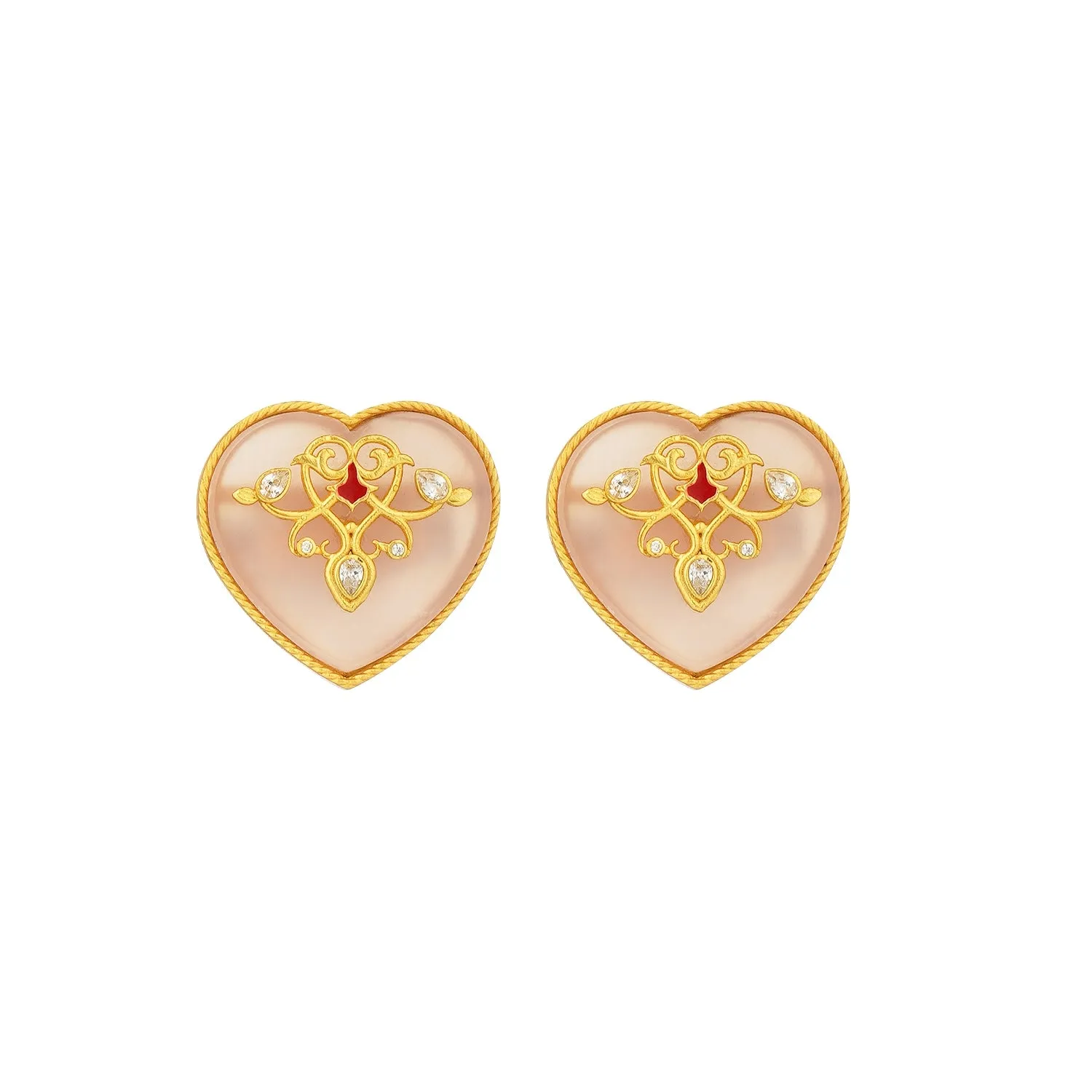 All My Heart Stud Earrings