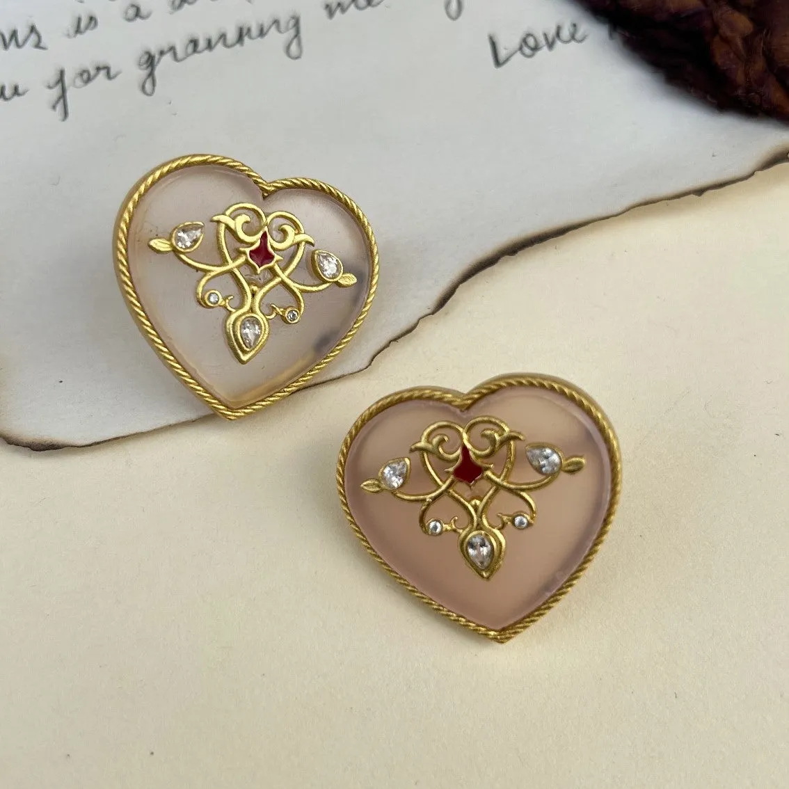 All My Heart Stud Earrings