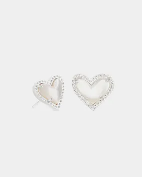Ari Heart Stud Earrings