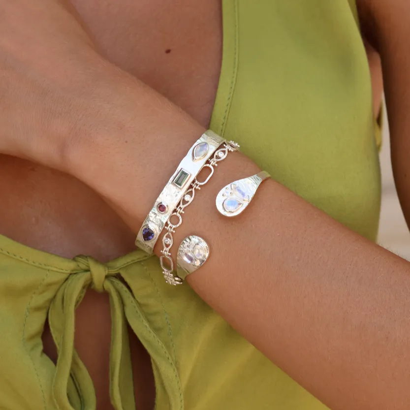 Aria Silver Cuff