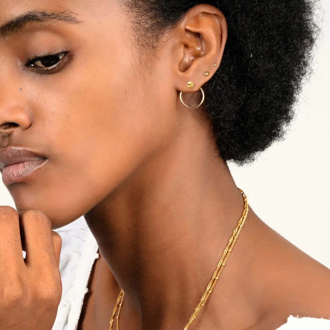 Ball Studs   Ear Jacket