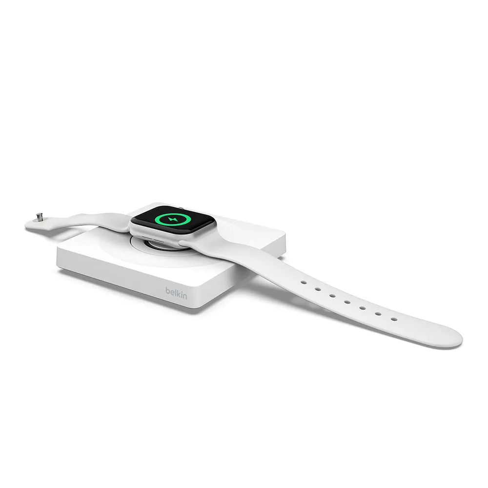 Belkin BOOSTCHARGE PRO Portable Fast Charger For Apple Watch-White