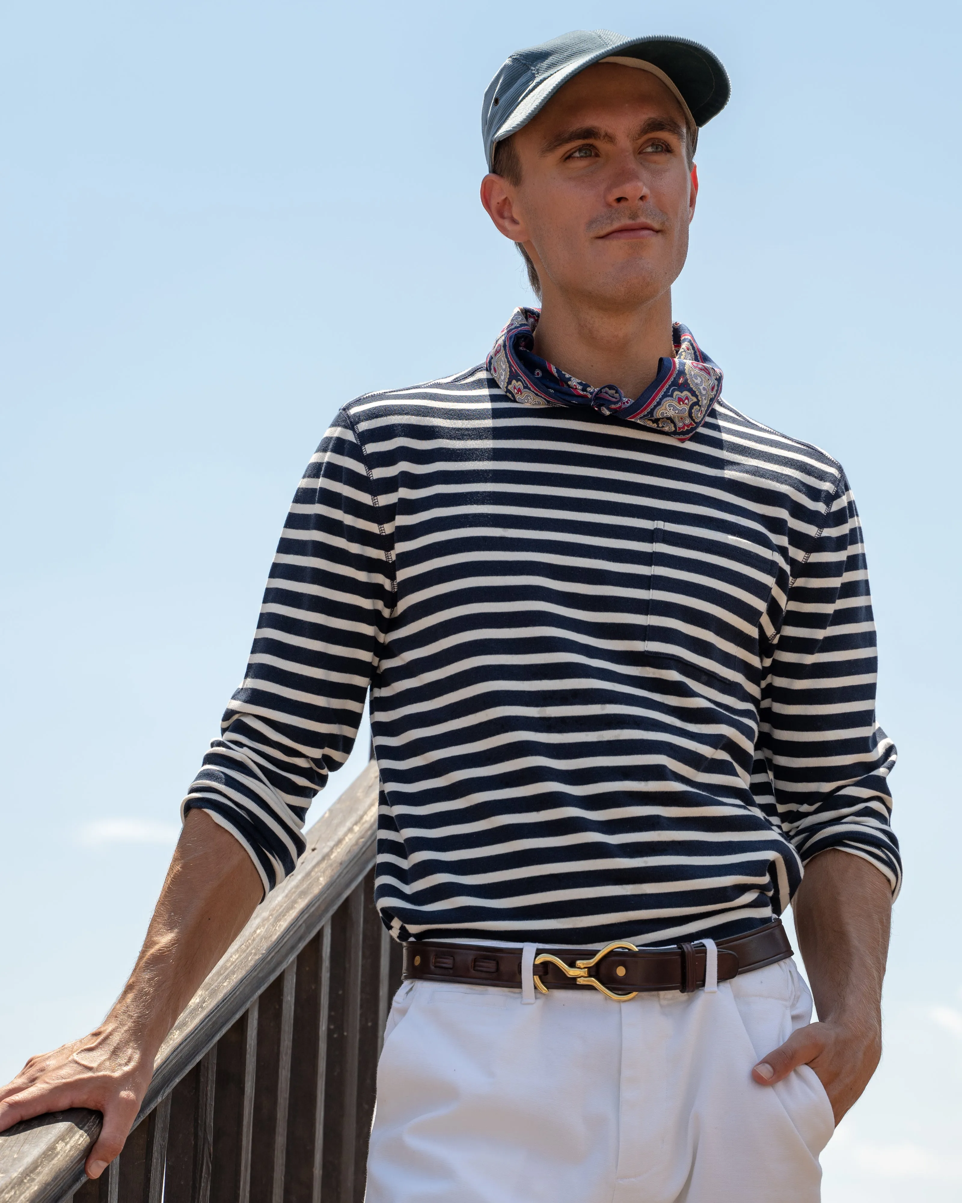 Bridle Strap Belt with Hoof Pick Buckle in Havana