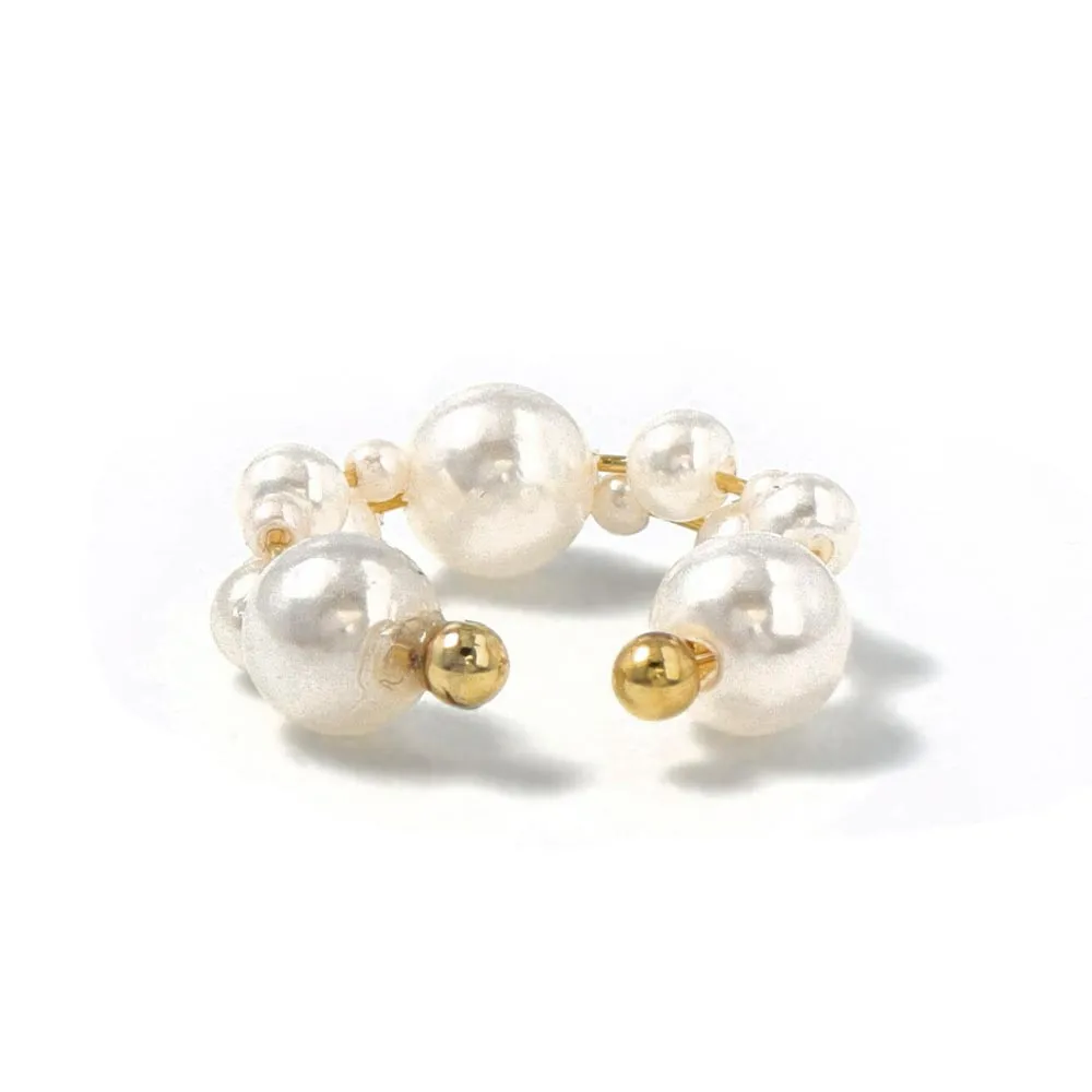 Bubble Pearl Cuff Earring