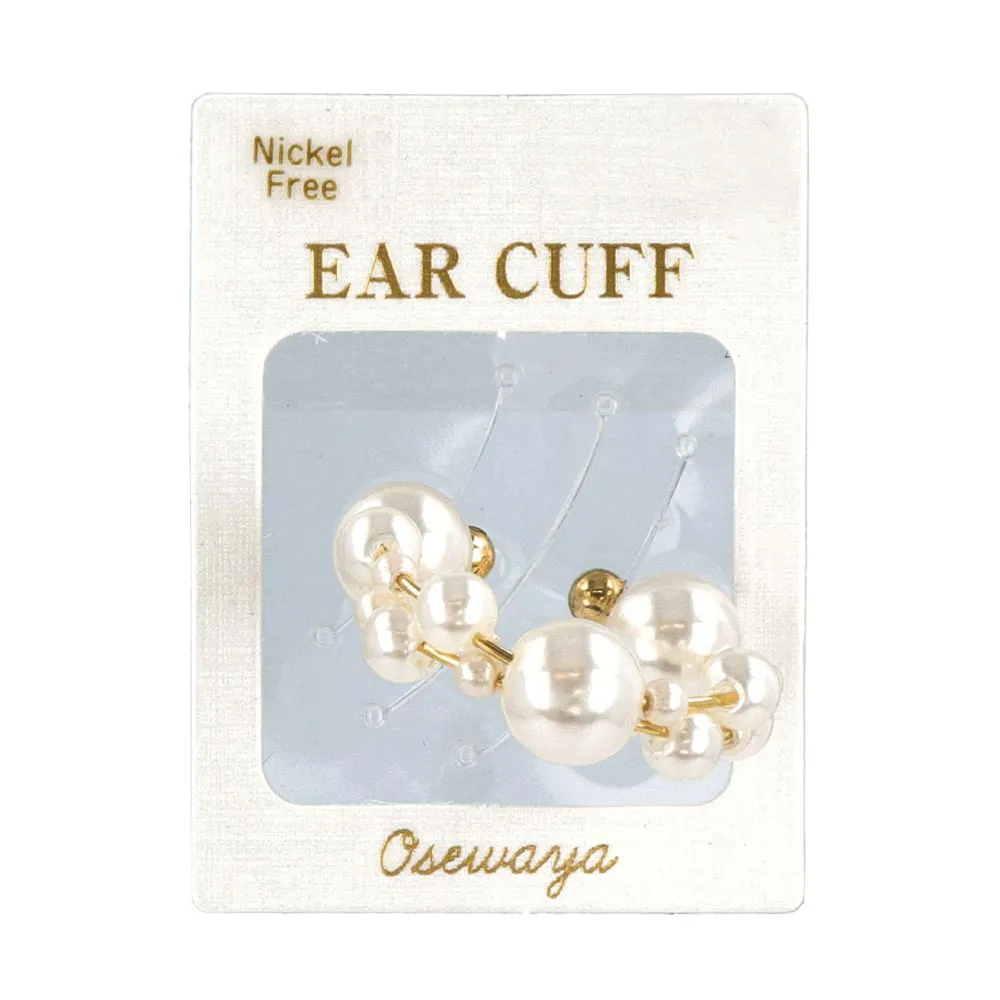 Bubble Pearl Cuff Earring