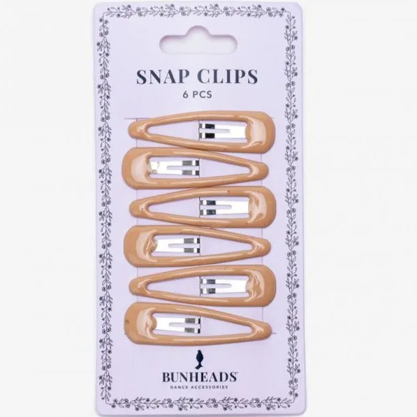 Bunheads Snap Clips