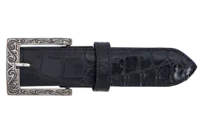 Chacon Hollywood Engraved 1.5" Single Belt Buckle