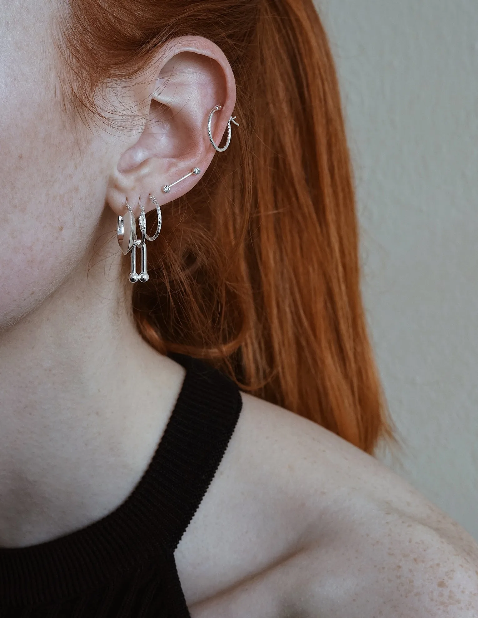 Cherry Lock pendant <br>Silver