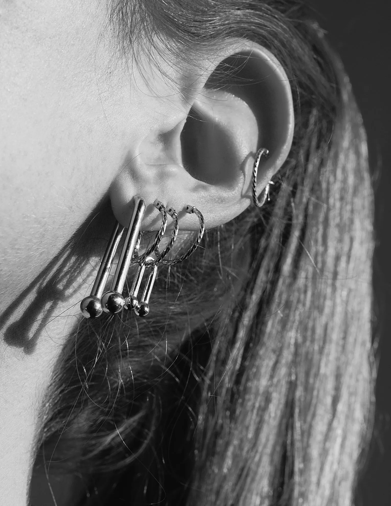 Cherry Lock pendant <br>Silver