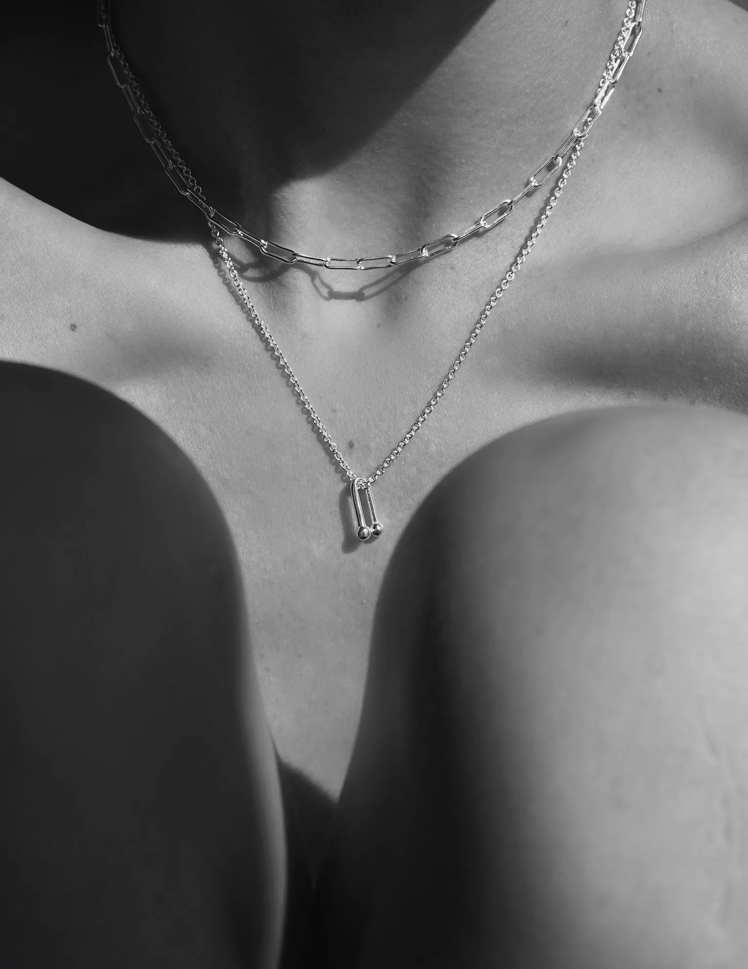 Cherry Lock pendant <br>Silver