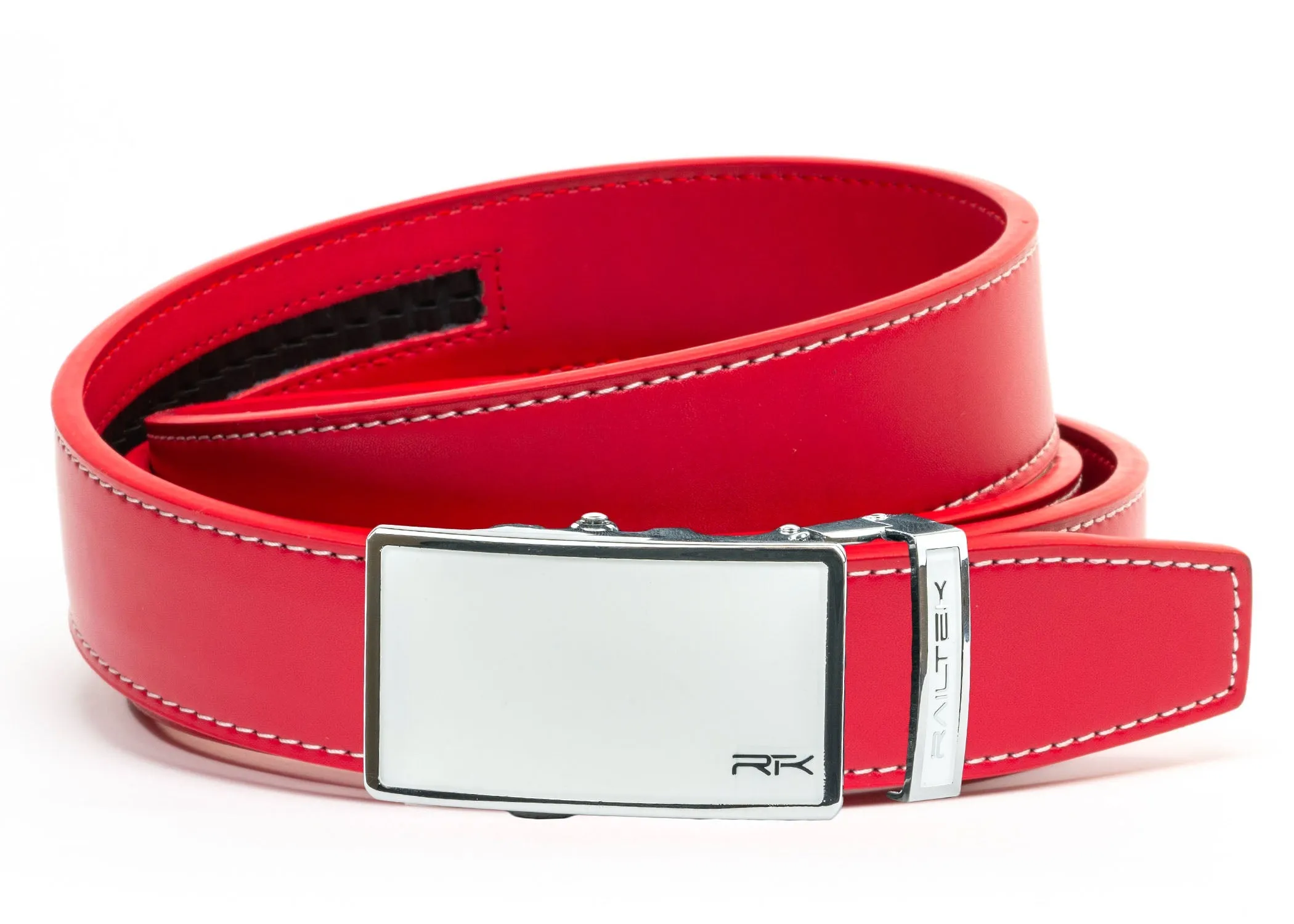 Chrome White Railtek™ Belt