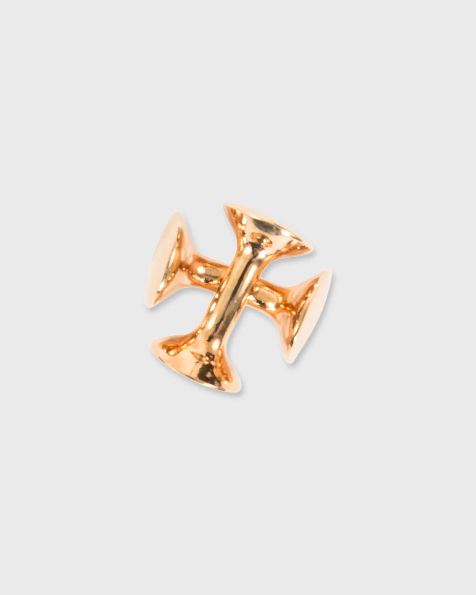 Circle Two-Way Cufflinks in Rose Gold Plated
