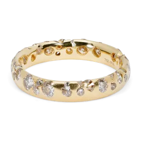 Diamond Confetti Ring - Size 7 - 11354