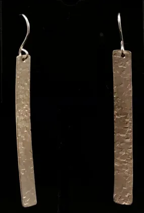 Earring- E. Rosetta; Narrow, Dangles, Various Sz & Material
