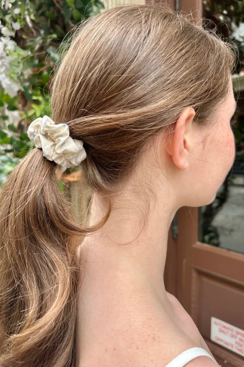 Floral Scrunchie