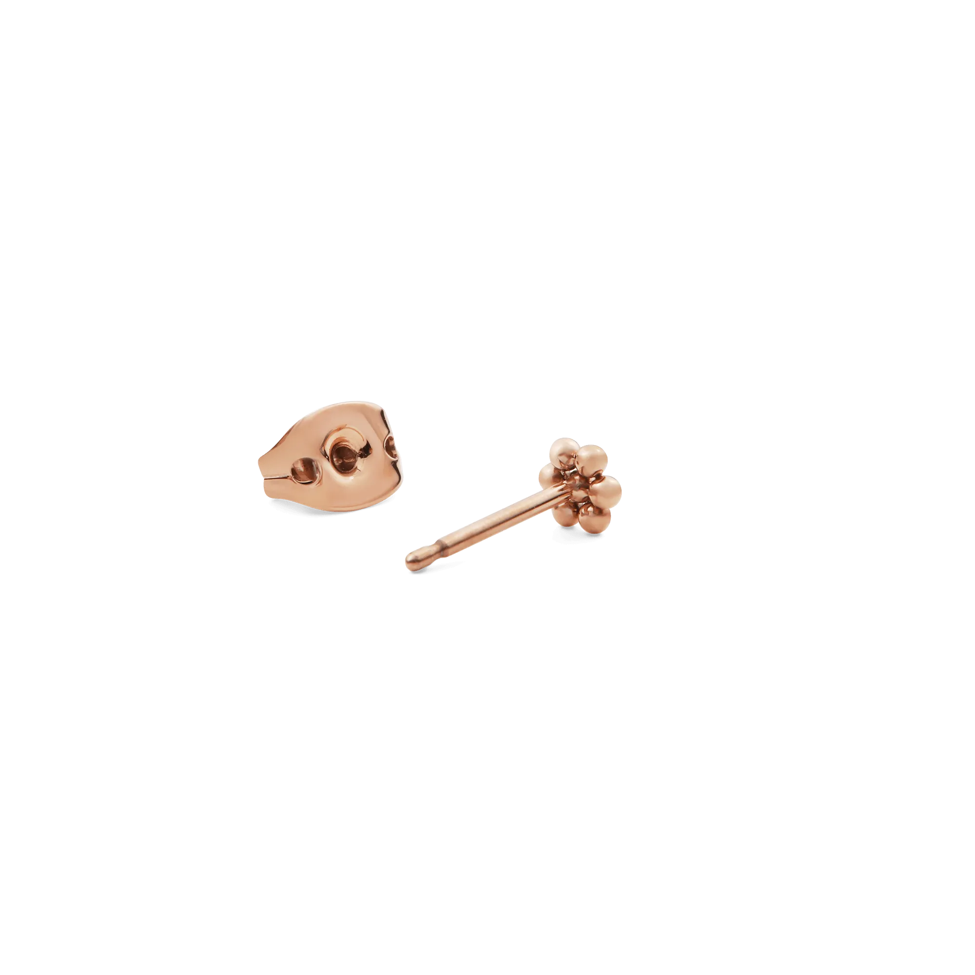 Flower Stud Rose Gold