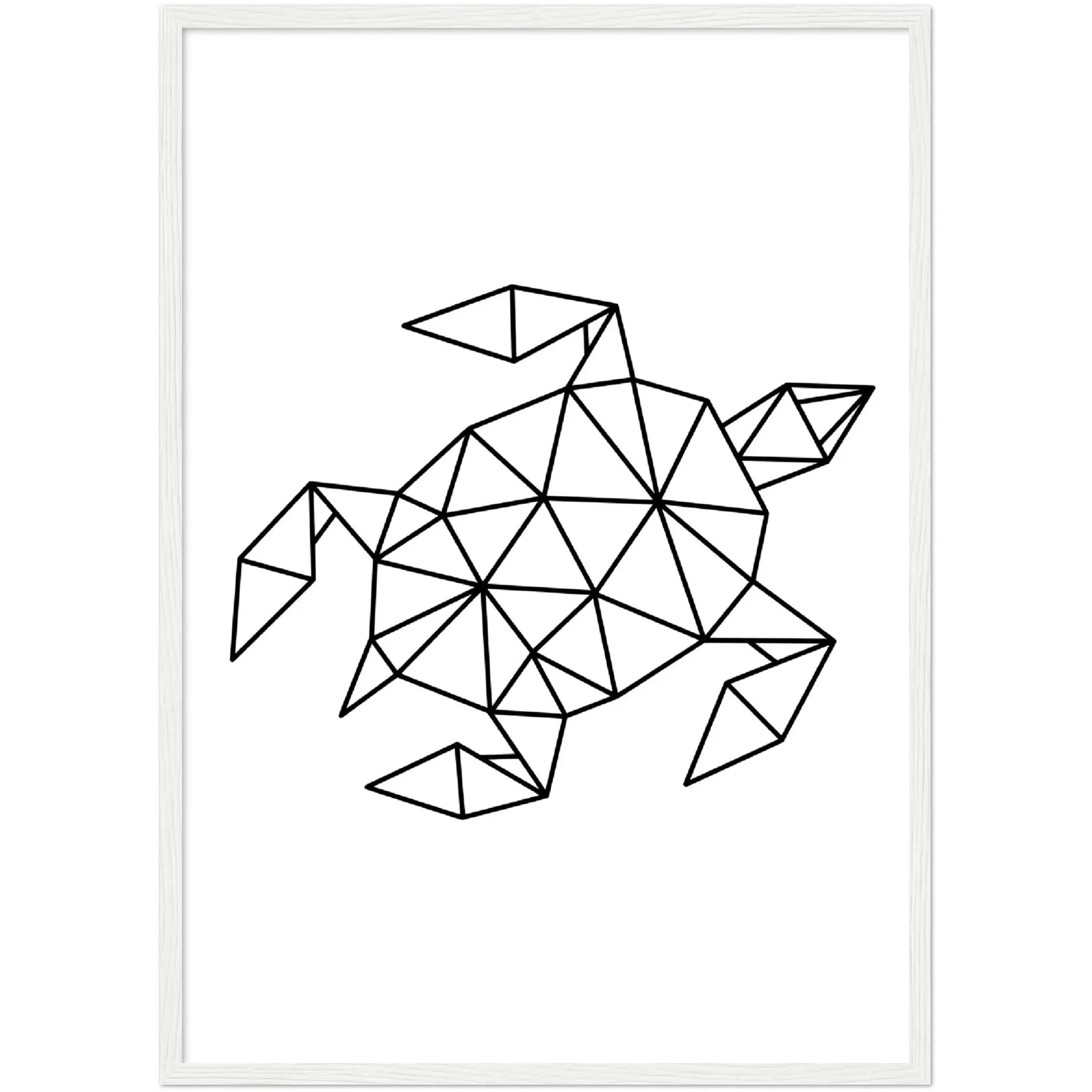 Geometric Turtle Wall Art