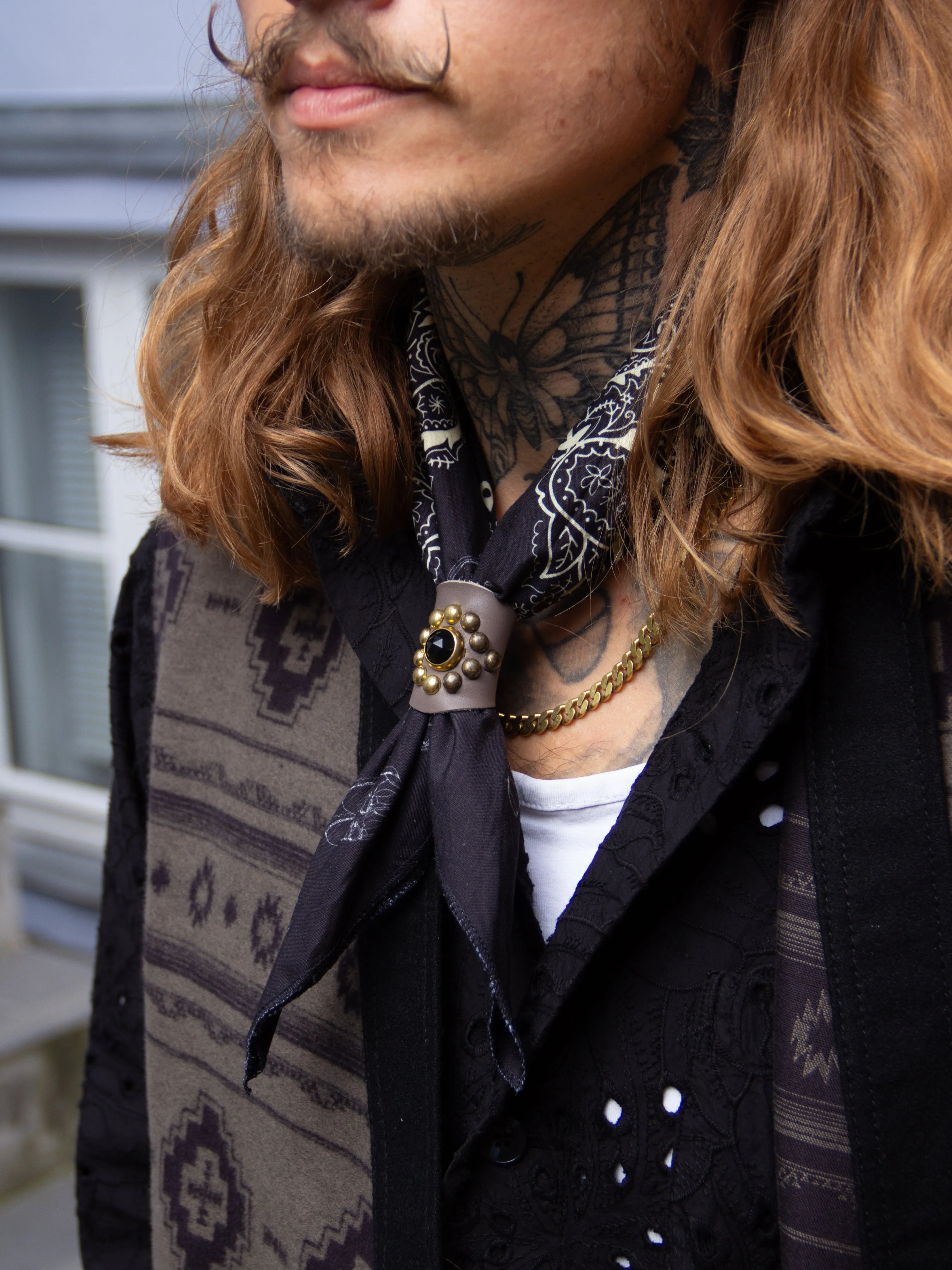 Golden Belts, Bandana Toggle, Grey