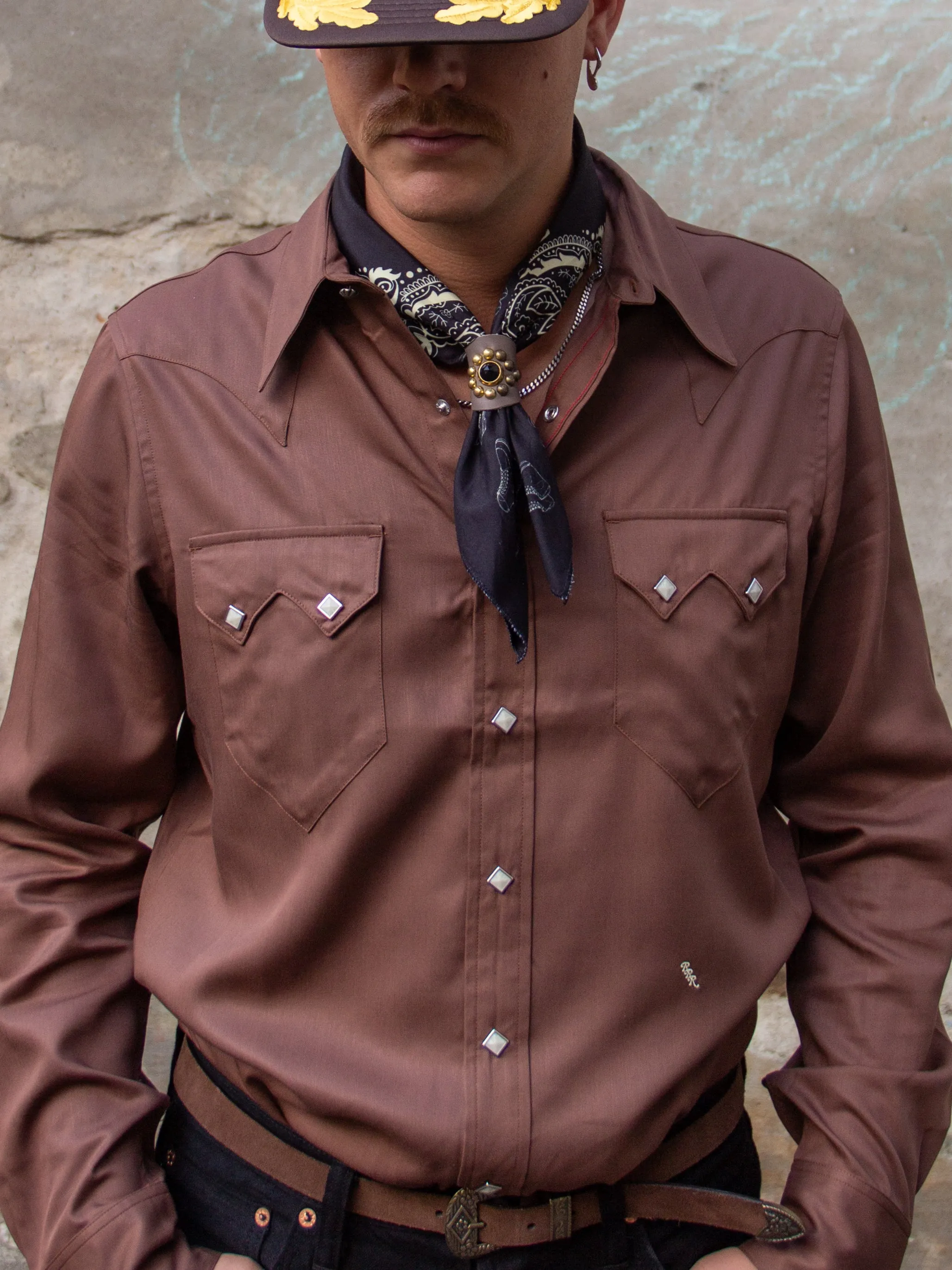 Golden Belts, Bandana Toggle, Grey