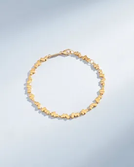 Golden Cluster Bracelet