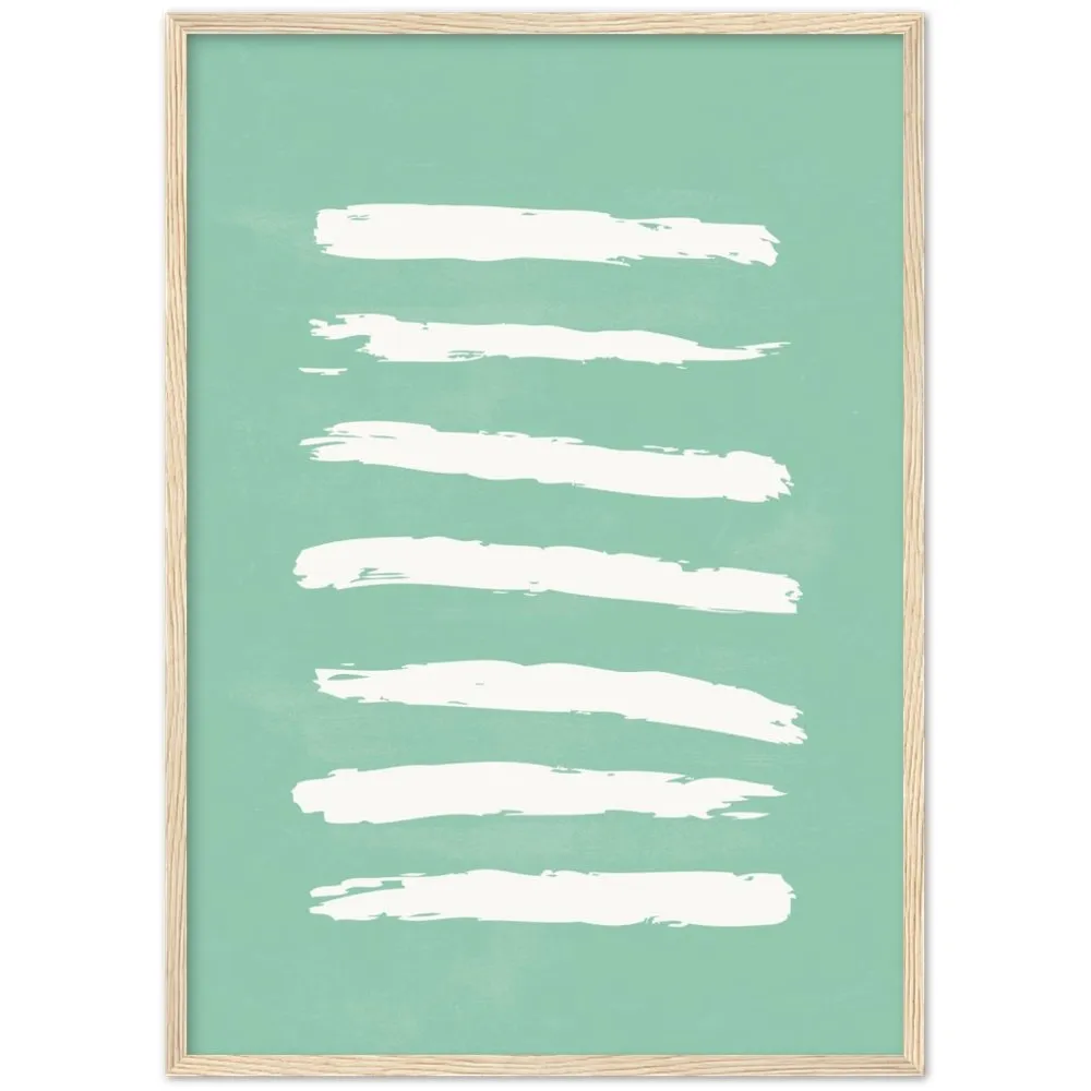 Green Minimalist Art