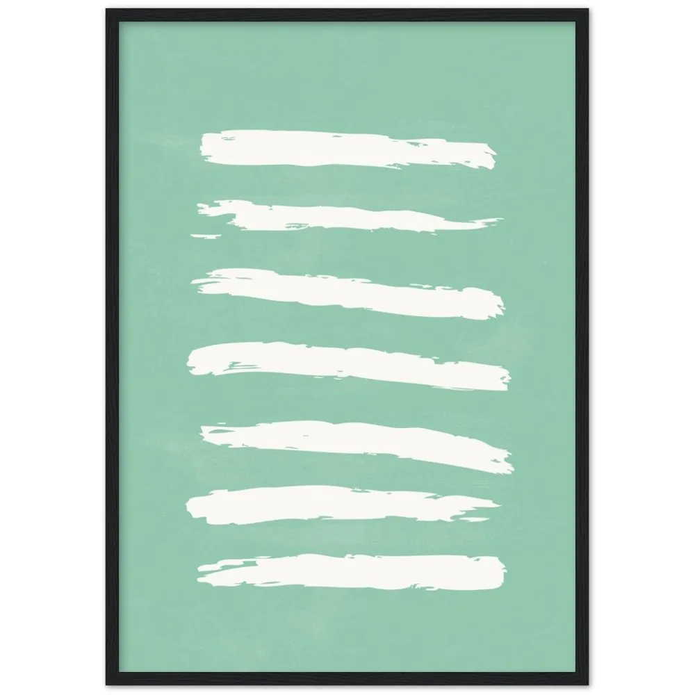 Green Minimalist Art