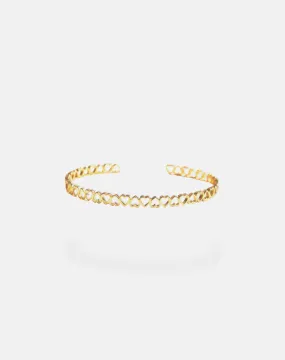Heart Of Gold Cuff