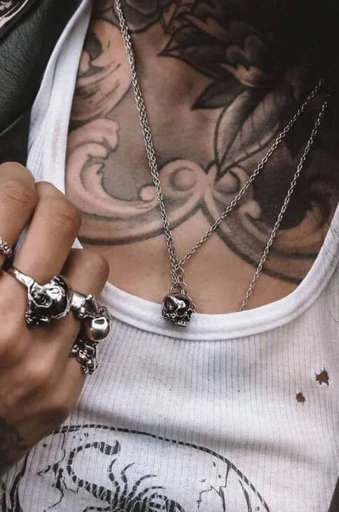 Hell Skull Necklace