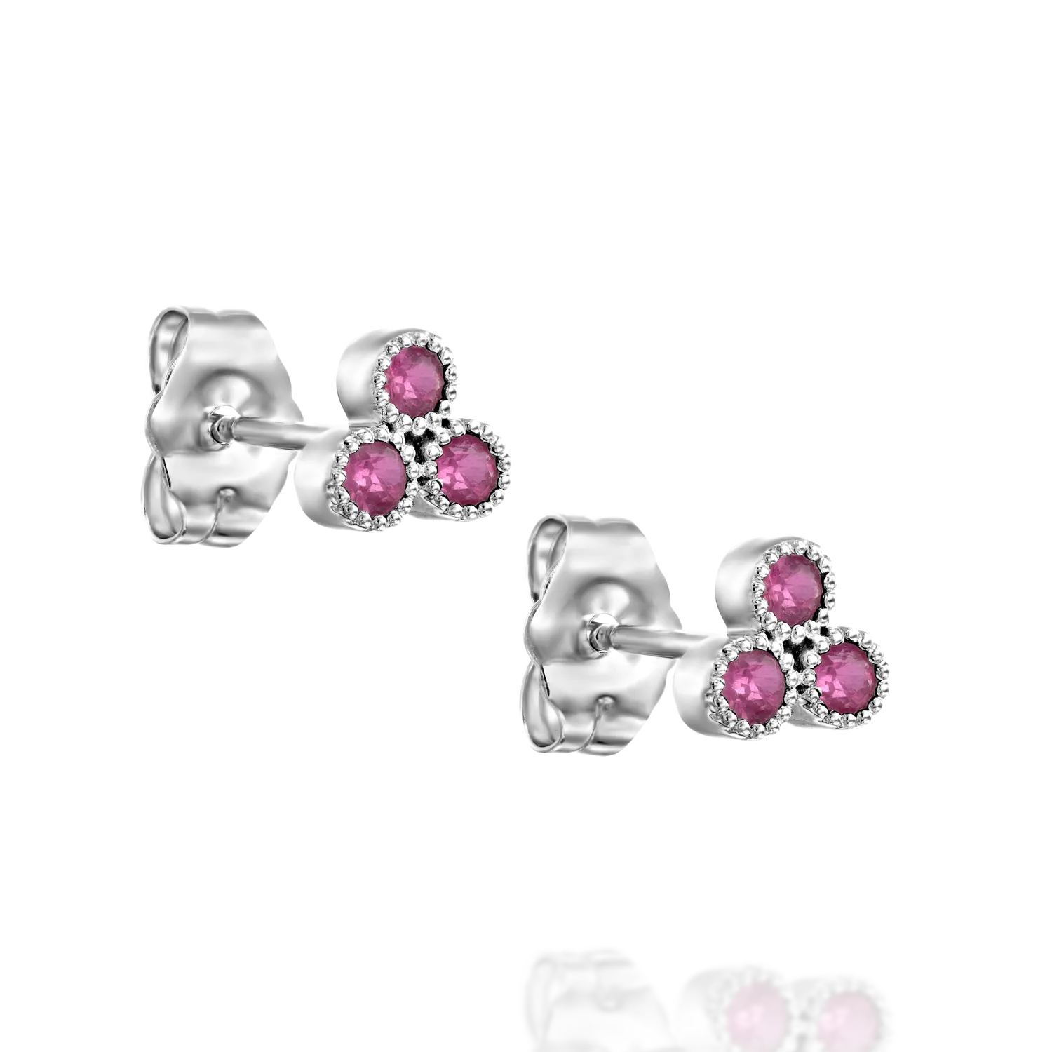 Henrietta Ruby Earring