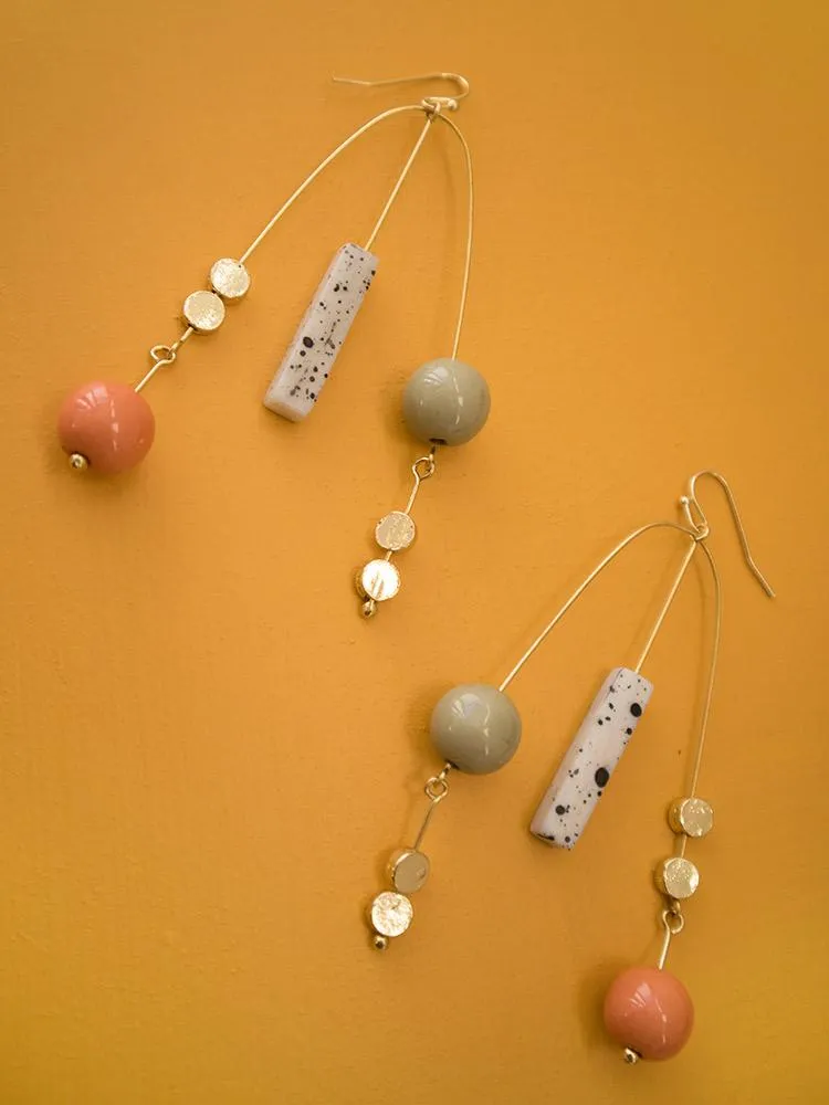 Kelsey Mobile Earrings - Gold