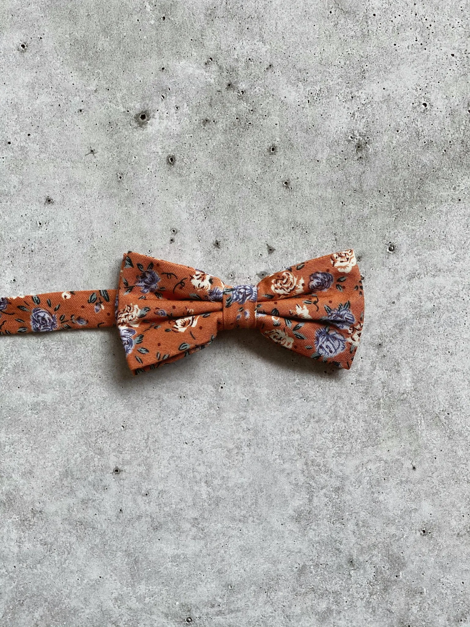 La Mare Cotton Floral Bow Tie