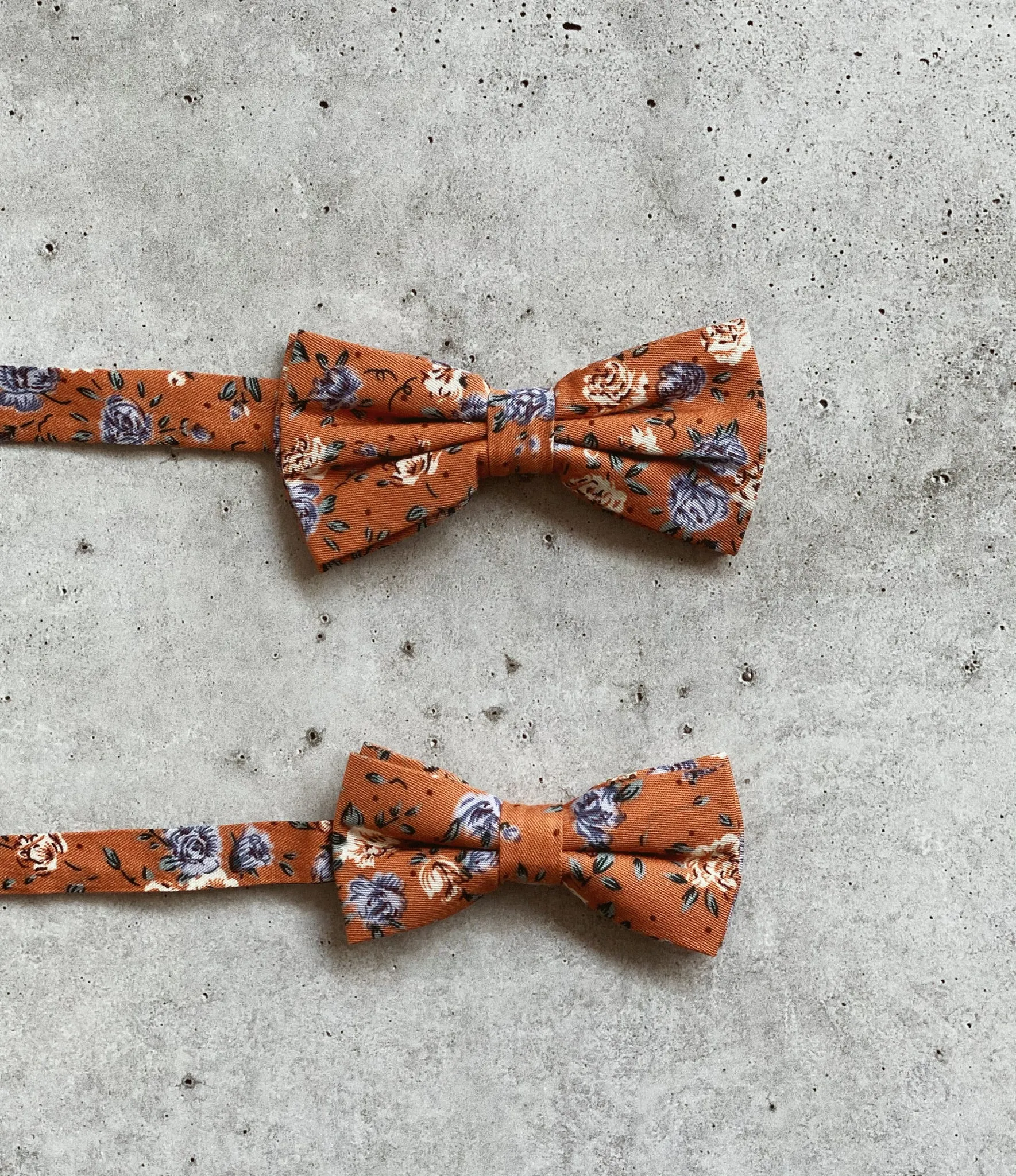 La Mare Cotton Floral Bow Tie