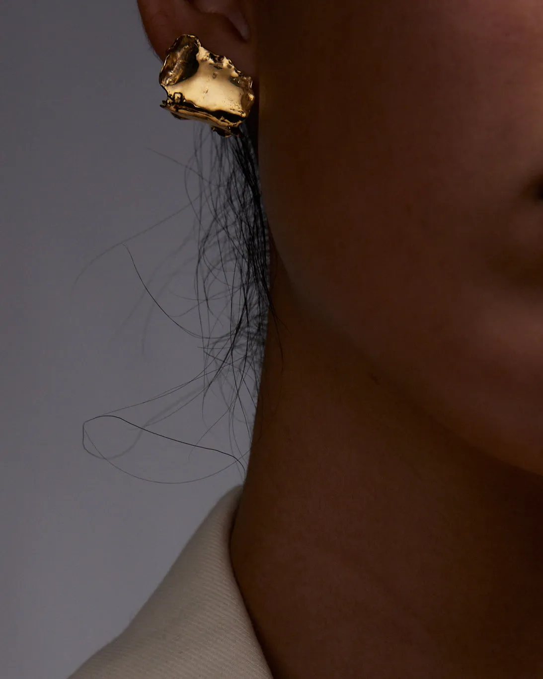 Lava Lobe Cuffs | Gold
