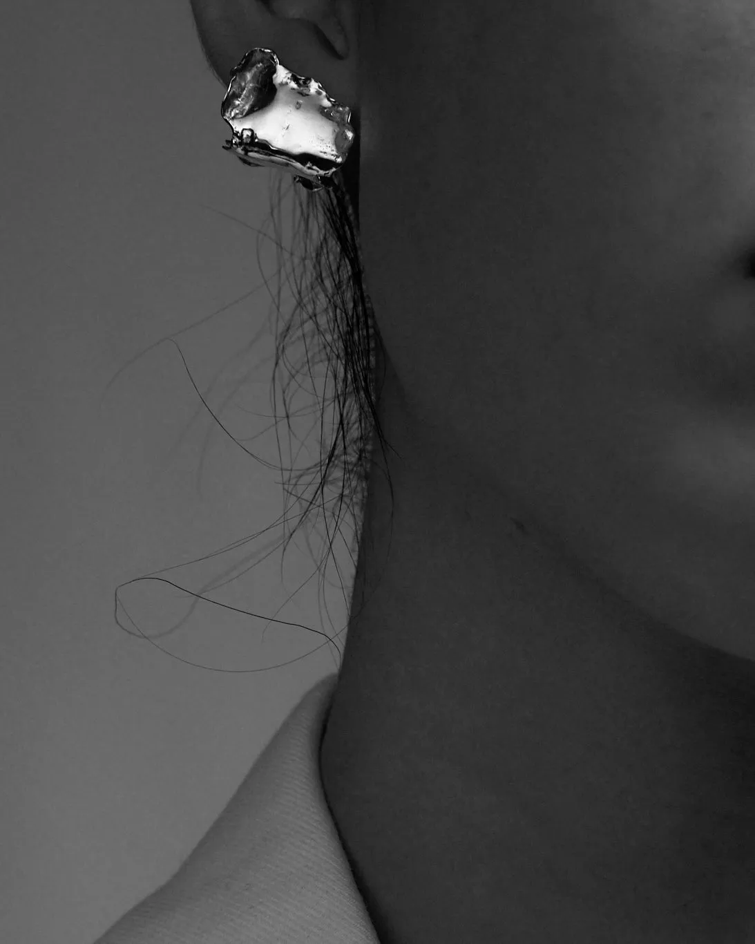 Lava Lobe Cuffs | Silver