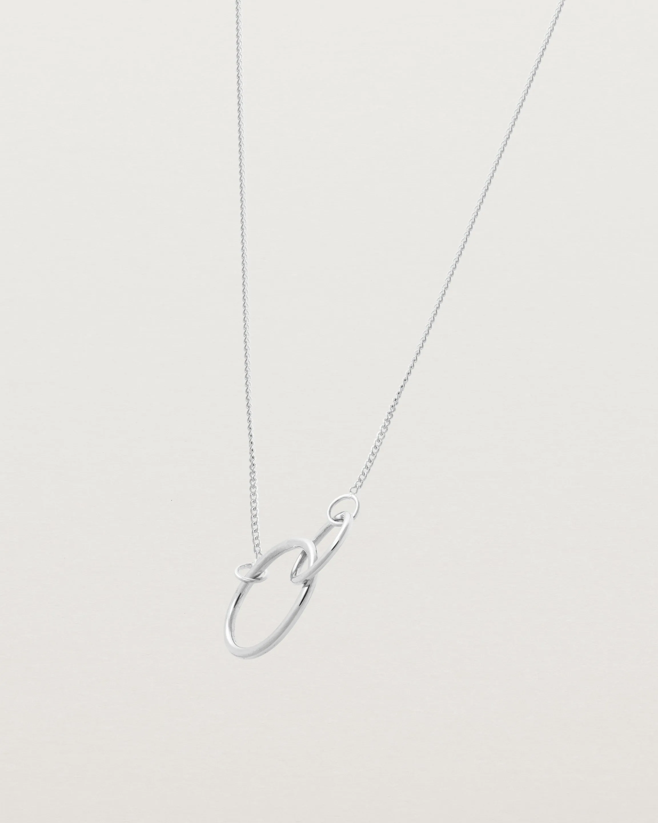 Loop Through Oval Necklace
