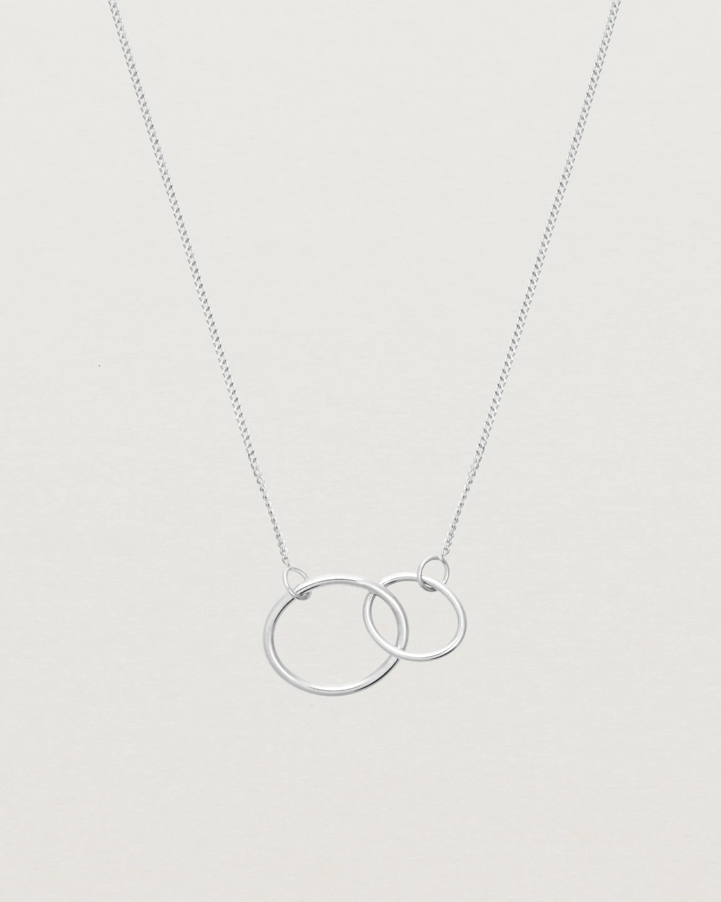 Loop Through Oval Necklace