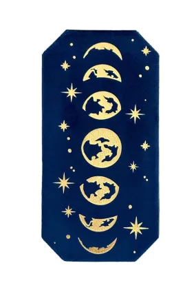 Moon Phase Blue Ring Holder