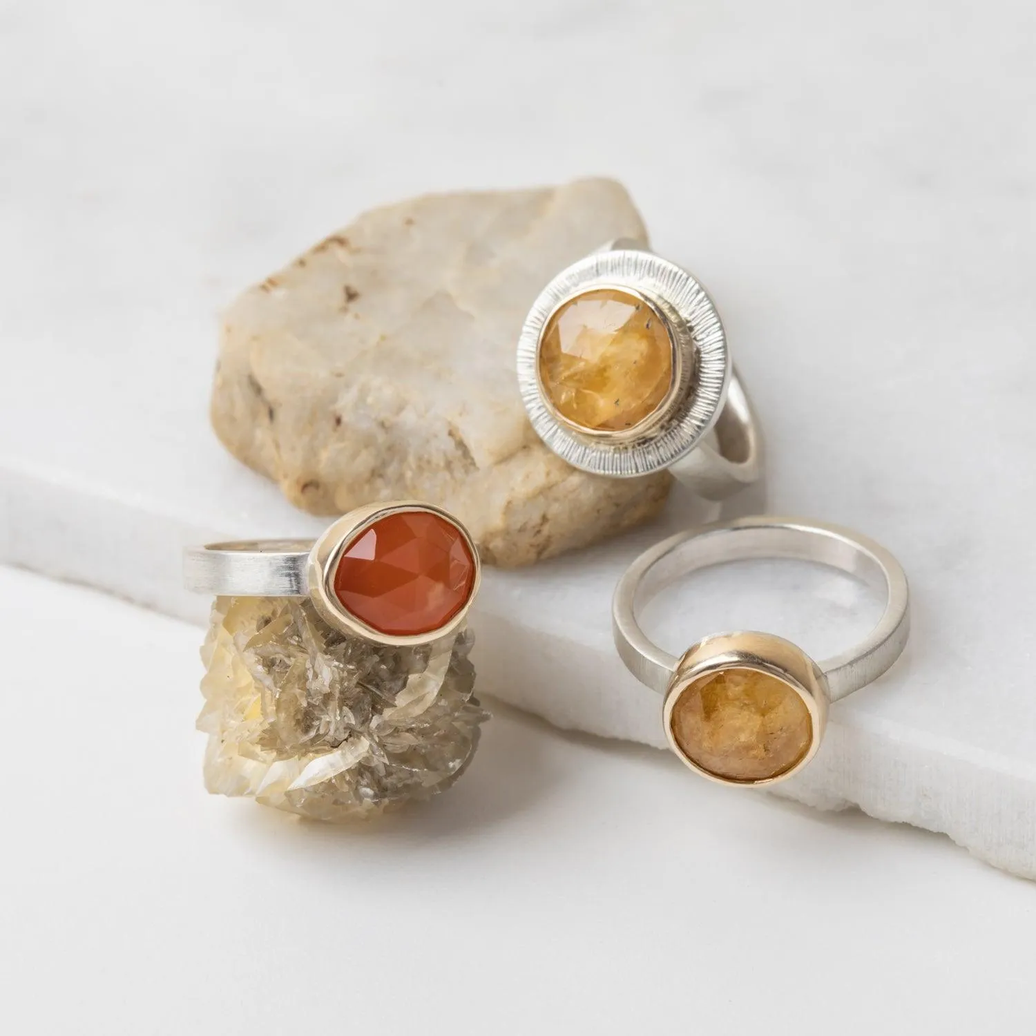 Nadia - Yellow Sapphire Ring