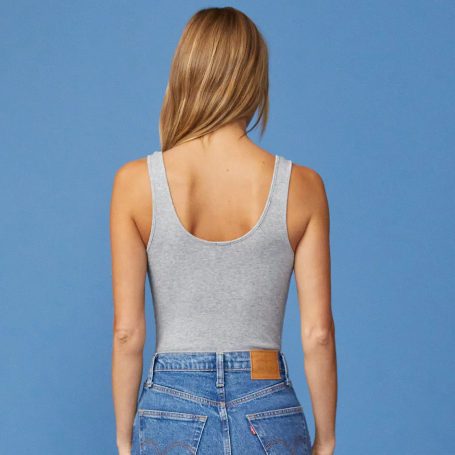 Narrow Rib Tank Bodysuit