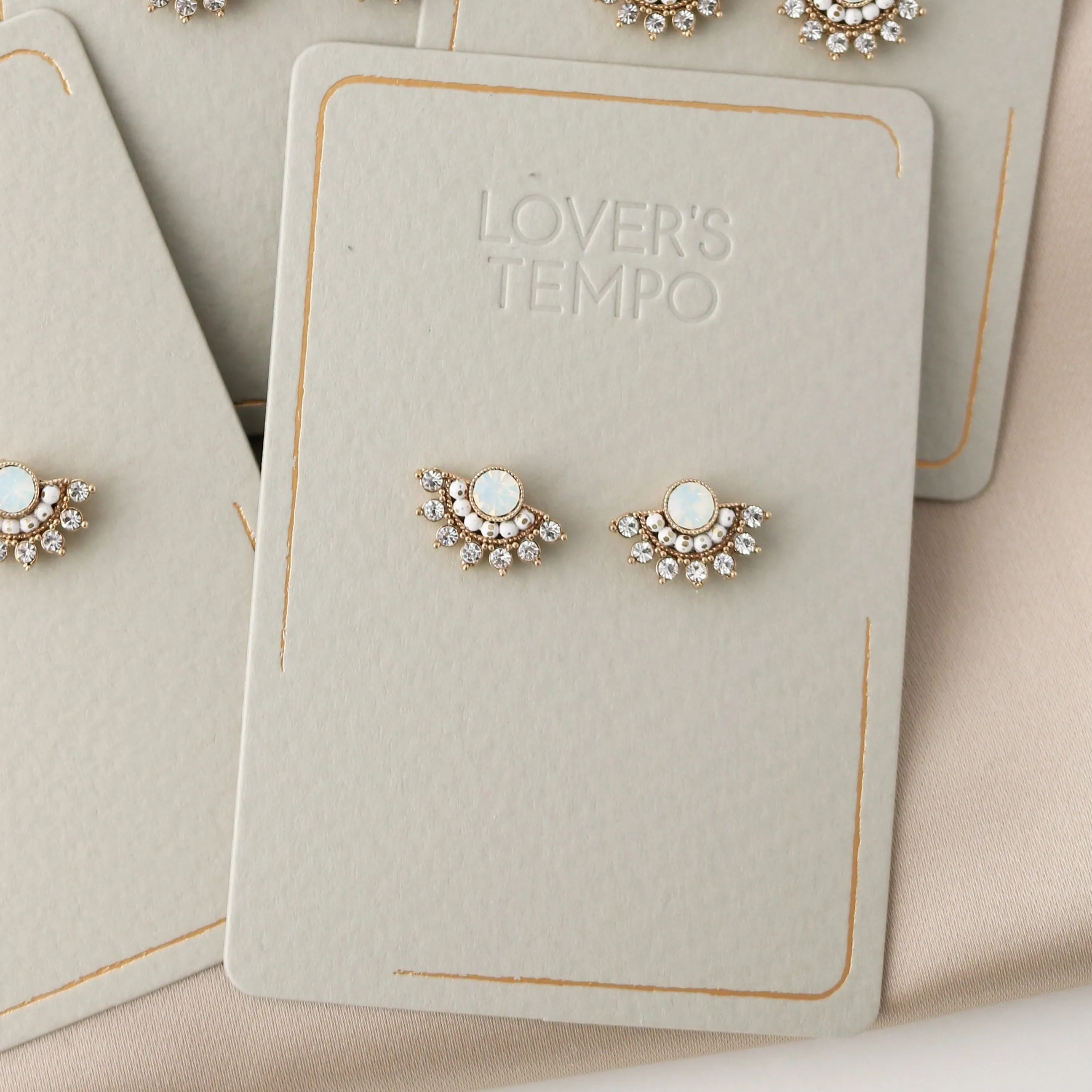 Nico Fan Stud Earrings