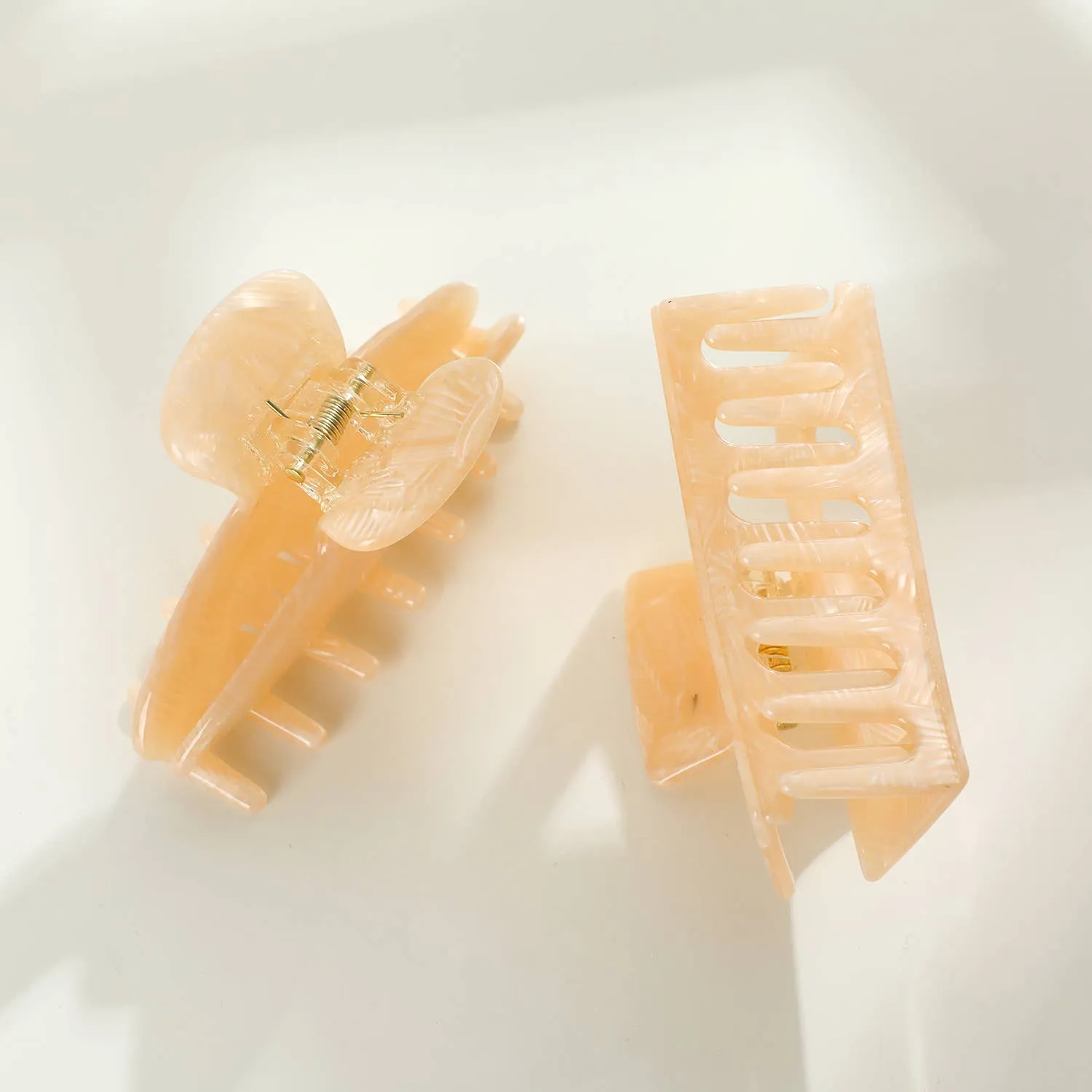 Orange Dreamsicle Claw Clips -  Adorro