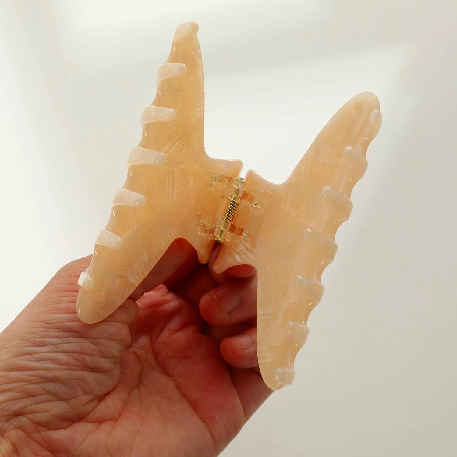 Orange Dreamsicle Claw Clips -  Adorro