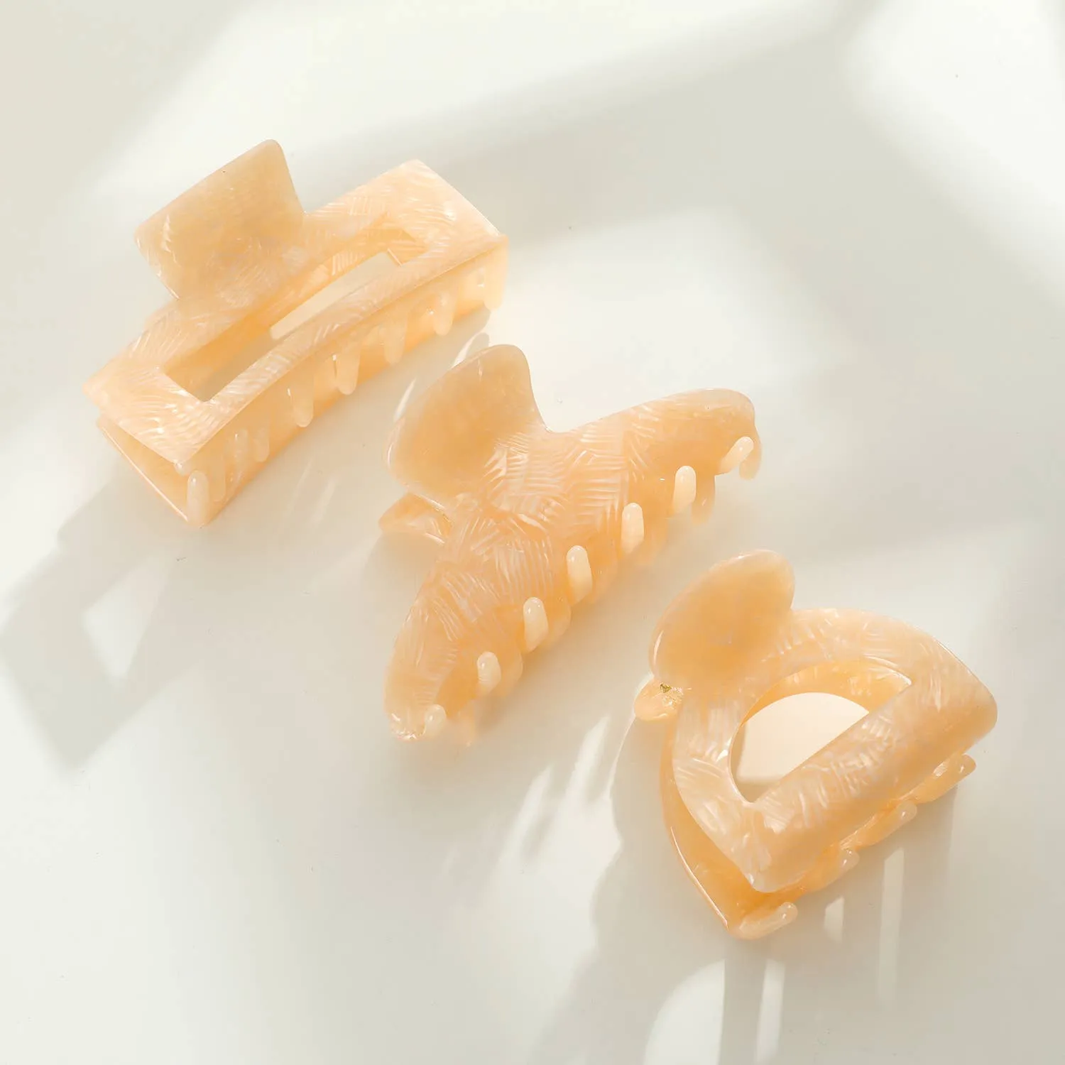 Orange Dreamsicle Claw Clips -  Adorro