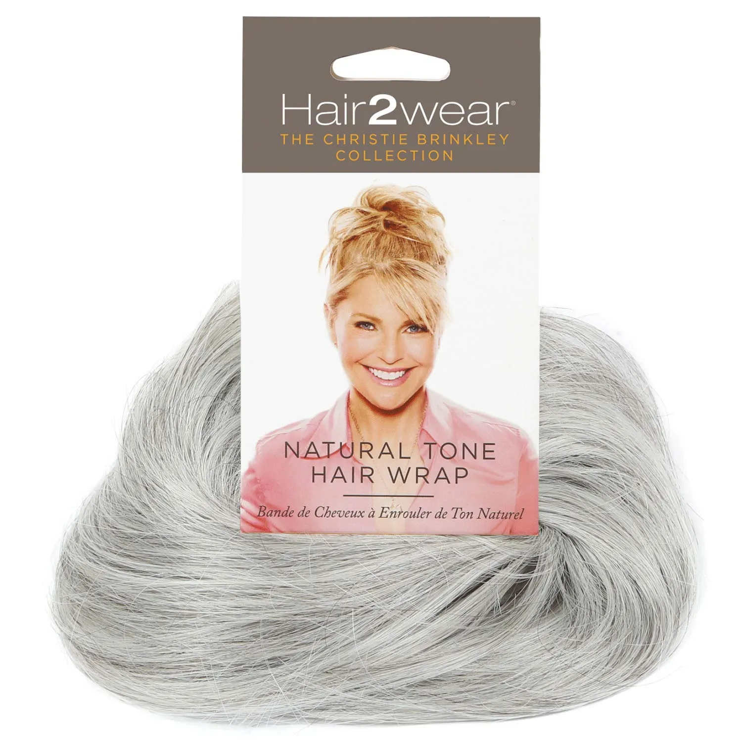 Presidential Hair' Christie  Brinkley Natural Tone Hair Wrap
