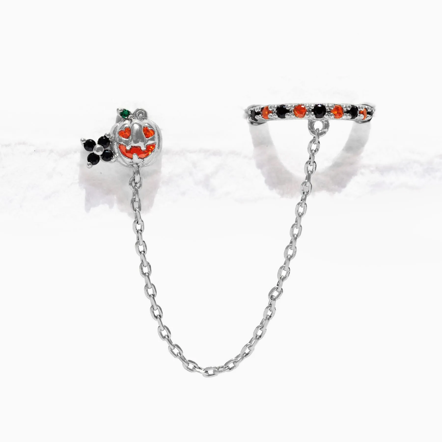 Pumpkin Spice Stud   Ear Cuff