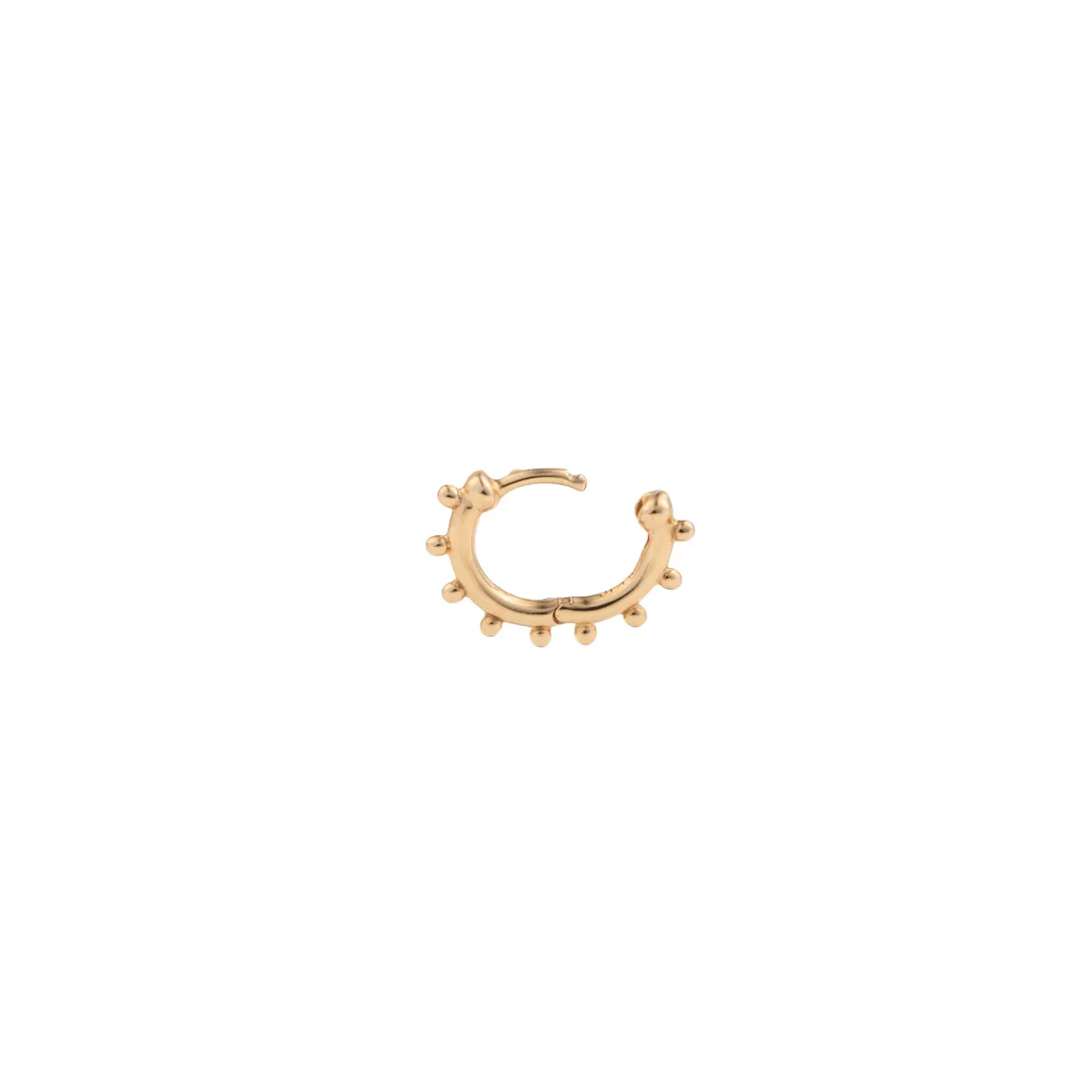 "Sea Anemone" Huggie Earring Small size